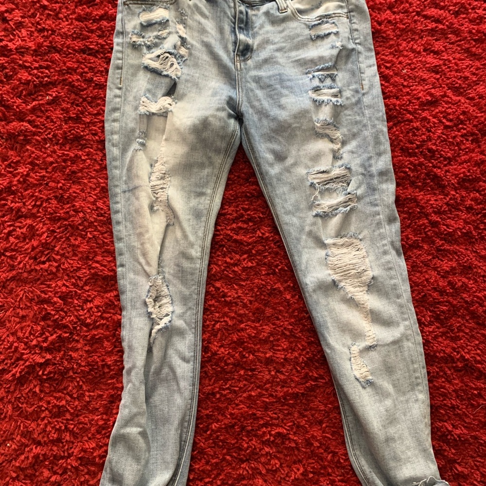 Silver jeans
